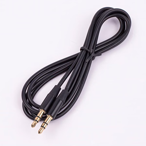 Maxlife kabelis su 3,5 mm audio kištuku – 3,5 mm kištukas 1 m juodas