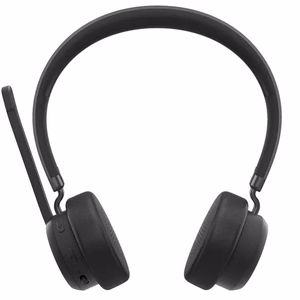 Lenovo 4XD1Q30302 belaidės ausinės su mikrofonu, su lankeliu, skambučiams/muzikai, Bluetooth, juodos