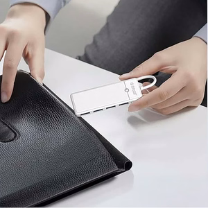Orico PAPW4A-C3 USB Hub 4-port 4x USB-A 3.0 1 m - white