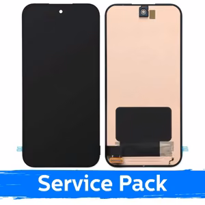 Galinis dangtelis skirtas Google Pixel 10 Pro Fold (OUTER) juodas (Service Pack)
