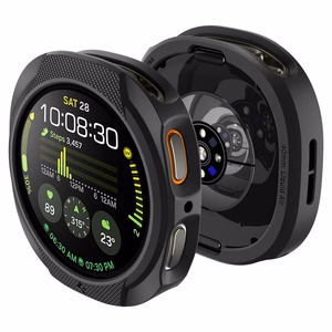 Spigen Liquid Air Dėklas laikrodžiui Samsung Galaxy Watch 8 40 mm - Matinis juodas