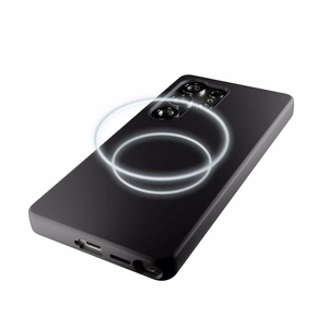 Puro Icon silikoninis dėklas telefonui Samsung Galaxy S25 Ultra - juodas