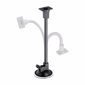 FORCELL F-GRIP Regular 27 cm automobilio laikiklis priekinio stiklo / prietaisų skydelio / oro angai juodas