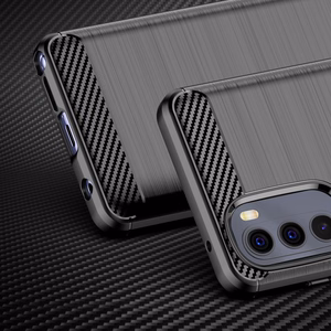 Anglies dėklas lankstus apvalkalas Motorola Moto G Stylus 2022 juodas