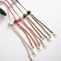 Grandinė / Virvė su laikikliu GLAMOUR tinka visiems modeliams 80mm maks. plotis BALTA