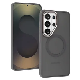 Liavec Soft Case Metal Frame for Samsung Galaxy S26 grey