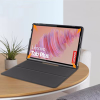 Tech-Protect SmartCase dėklas Lenovo TAB PLUS - juodas