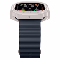 Spigen Rugged Armor dėklas Apple Watch Ultra 1 / 2 (49mm) - smėlio spalvos