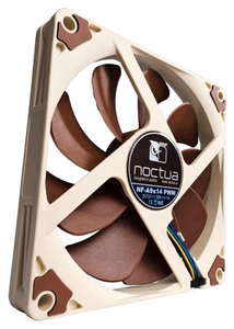 Noctua NF-A9X14 PWM kompiuterio korpuso ventiliatorius 9.2 cm rudas