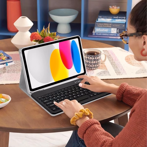 Tech-Protect SC Pen + klaviatūros dėklas iPad 10.9" 2022 (10-oji gen.) / 11" 2025 (11-oji gen.) - pilkas