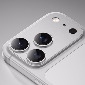 Benks grūdintas stiklas Glass Warrior metalinė integruota objektyvo apsauga (C070) Iphone 17 Pro Max (3 objektyvai) mėlyna