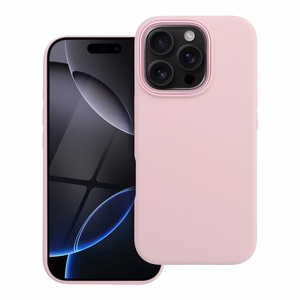 Dėklas skirtas iPhone 16 PRO Forcell F-Protect Frame Premium suderinamas su Magsafe rožinis
