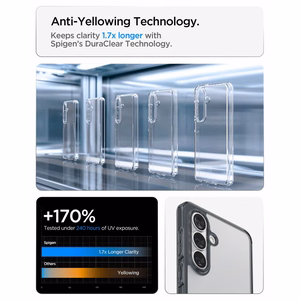 Spigen Ultra Hybrid dėklas skirtas Samsung Galaxy S26+ - pusiau skaidrus