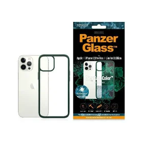 PanzerGlass ClearCase dėklas telefonui iPhone 12 Pro Max – permatomas ir žalias