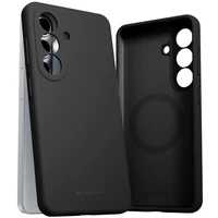 Dėklas Mercury Pure Magsafe Silicon Case Samsung S942 S26 juodas