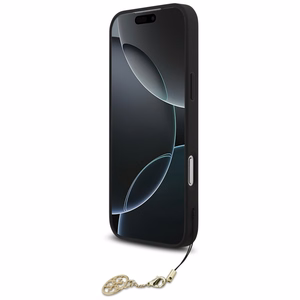 Guess 4G Charms Collection MagSafe чехол для iPhone 17 Pro Max - чёрный