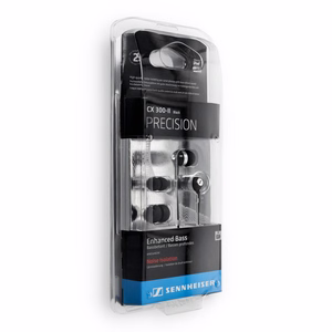 Wire earphones Jack 3,5 mm Sennheiser CX 300-II Precision black