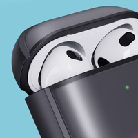 Tech-Protect Slim Hook dėklas AirPods 4 - pilkas