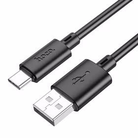 Kabelis USB-A į USB-C Hoco 3A 1 m X88 juodas