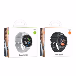 Išmanieji laikrodžiai Hoco Y31 (1,46" TFT IP67) (call vers) juodi