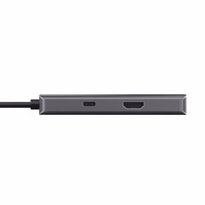 Trust Dalyx - 6-in-1 USB-C daugiafunkcis adapteris, 1000 Mbit/s (sidabrinis)