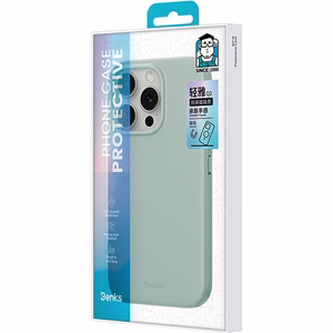 Benks Magnetinis Vita Pro Silikoninis dėklas telefonui iPhone 16 Pro Max (m) - žalias (m)