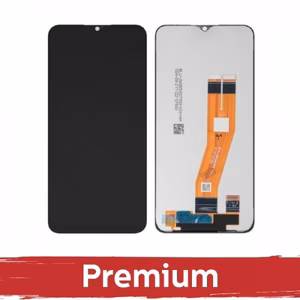LCD ekranas skirtas Samsung A035F A03 ne-ES juodas OEM