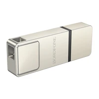 Borofone USB atmintinė BUD6 Mini Elegance USB 3.0 + Type C 64GB