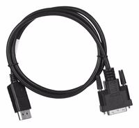 Lanberg CA-DPDV-10CU-0010-BK vaizdo kabelio adapteris 1 m DisplayPort DVI-D Juoda