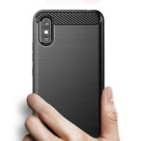 CARBON dėklas telefonui XIAOMI Redmi 9A / 9AT juodas