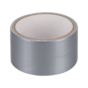 REBEL reinforced repair tape (0.26 mm x 50 mm x 5 m), silver