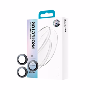 Benks grūdintas stiklas Glass Warrior Lens Protector kamerai iPhone 17 Air (1 lęšis) sidabrinis