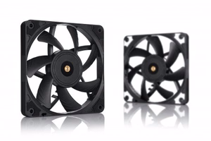 Noctua NF-A12X15 PWM CH.BK.S kompiuterio aušinimo komponentas Kompiuterio korpuso ventiliatorius 12 cm juodas