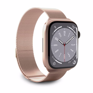 Puro Milanese nerūdijančio plieno Apple Watch dirželis 38/40/41mm - rožinis