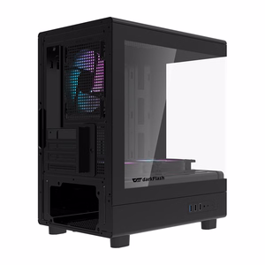 Darkflash DB330M computer dėklas + 3 fans (juodas)