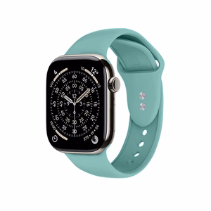 Crong Liquid dirželis, skirtas Apple Watch 38 / 40 / 41 / 42 mm, turkio spalvos