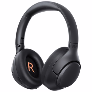 QCY H3 ausinės su ANC ir "Bluetooth 5.4" - juodos spalvos
