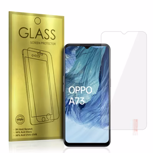 Apsauginis stiklas auksinis skirtas OPPO A73 2020