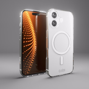 SBS Extreme Mag Dėklas su D3O technologija skirtas iPhone 17 - skaidrus