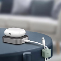 Uniq Pod lipnus kabelių tvarkytuvų rinkinys, 8 vnt., mėlynas / arktinis mėlynas