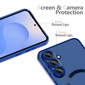 "Tech-Protect MagFlex MagSafe" dėklas "Samsung Galaxy S25 FE" - tamsiai mėlynas
