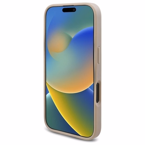 Guess Naujas 4G Trikampis dėklas iPhone 16 Plus - baltas