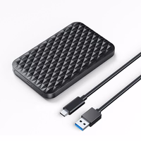 "Orico 2520C3-V1" 2,5 colių HDD/SSD USB-C 5Gb/s diskinis kaupiklis - juodas
