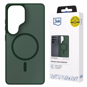 Samsung Galaxy S26 Ultra - 3mk Smoke MagCase Green