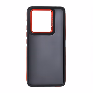 Crystal Black Чехол для Xiaomi Redmi Note 14 5G (Global) красный
