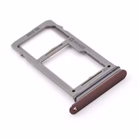 SIM kortelės laikiklis Samsung N960F Note 9 rudas (Cooper) ORG