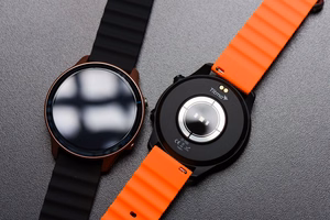 FORCELL F-DESIGN FS05 dirželis SAMSUNG laikrodžiui 22 mm oranžinis