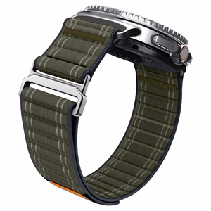 SPIGEN WBF1 dirželis SAMSUNG GALAXY WATCH 8 / CLASSIC (40 / 44 / 46 MM) žalias