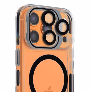 Чехол для iPhone 14 Lens Mag Cover совместимый с MagSafe чёрный