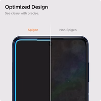 Apsauginis stiklas SPIGEN GLAS.TR „EZ FIT“ 2 rinkinys - SAMSUNG M54 5G permatomas